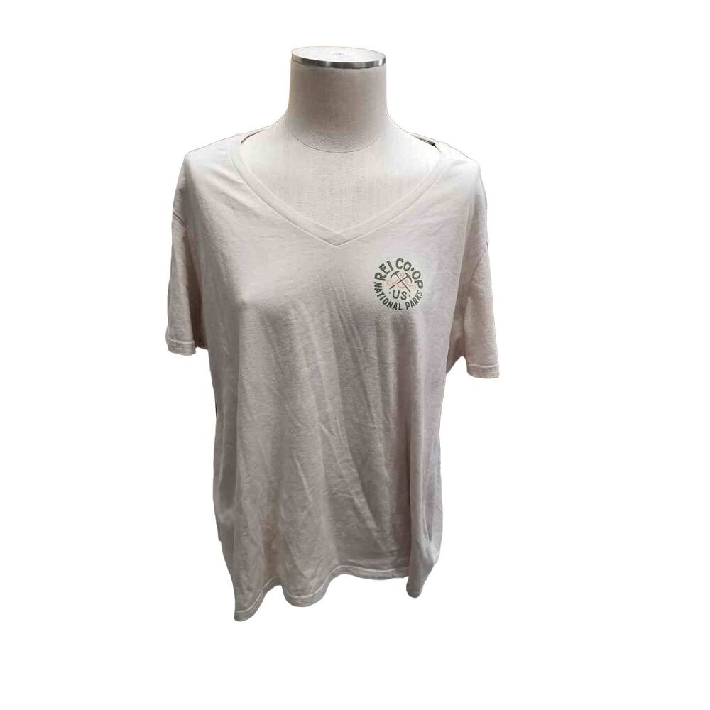 Women's plus size REI vee neck tee